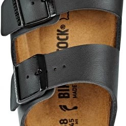 Birkenstock Arizona Chaussures Birko-Flor Nubuk Narrow, marron -Chaussures loisir & Bottes Soldes birkenstock arizona sandalen birko floor schwarz 3 2