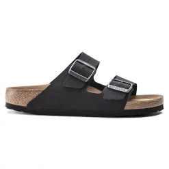 Birkenstock Arizona Sandales Birko-Flor Birkibuc Earthy Vegan Narrow, noir -Chaussures loisir & Bottes Soldes birkenstock arizona sandals birko flor birkibuc earthy vegan narrow black 5
