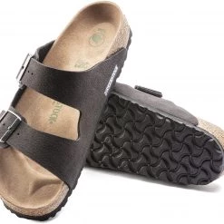 Birkenstock Arizona Sandales Birko-Flor Birkibuc Regular Homme, noir -Chaussures loisir & Bottes Soldes birkenstock arizona sandals birko flor birkibuc regular men schwarz 4