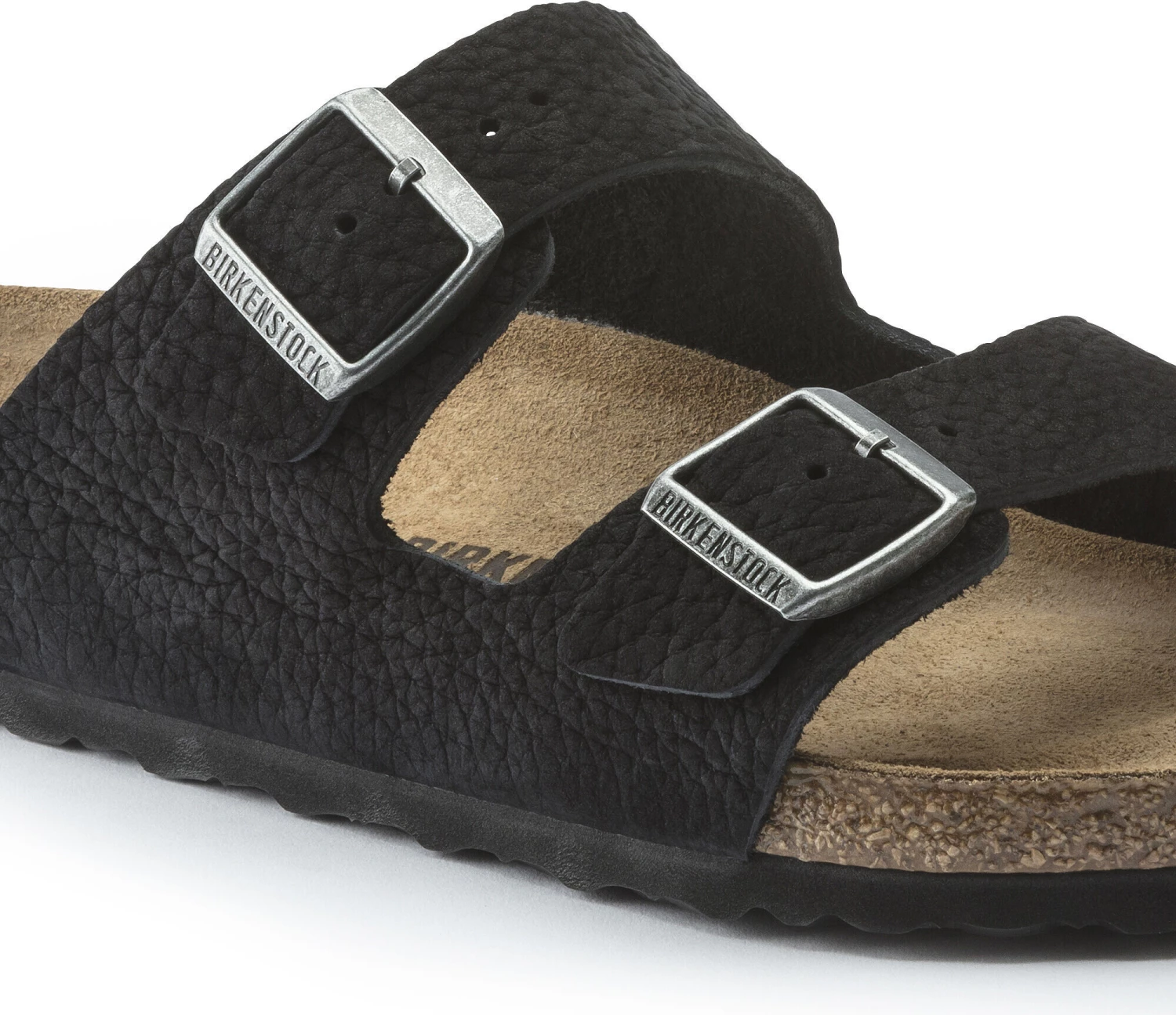 Birkenstock Arizona Sandales Cuir nubuck Regular Homme, marron 4 Birkenstock Arizona Sandales Cuir nubuck Regular Homme, marron – Image 2