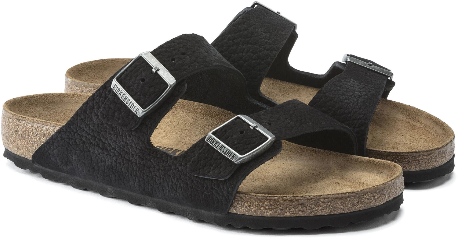 Birkenstock Arizona Sandales Cuir nubuck Regular Homme, marron 5 Birkenstock Arizona Sandales Cuir nubuck Regular Homme, marron – Image 3