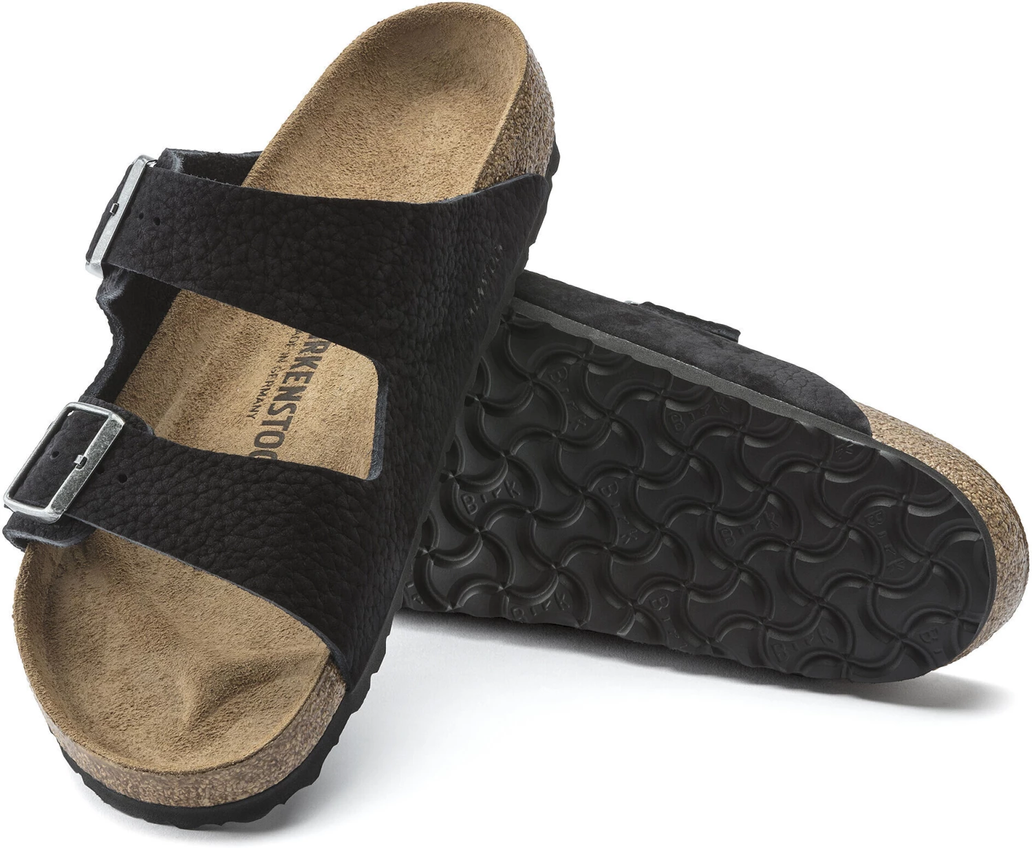 Birkenstock Arizona Sandales Cuir nubuck Regular Homme, marron 6 Birkenstock Arizona Sandales Cuir nubuck Regular Homme, marron – Image 4