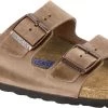 Birkenstock Arizona Chaussures Cuir huilé étroit, noir -Chaussures loisir & Bottes Soldes birkenstock arizona sandals oiled leather tabacco brown 1 1