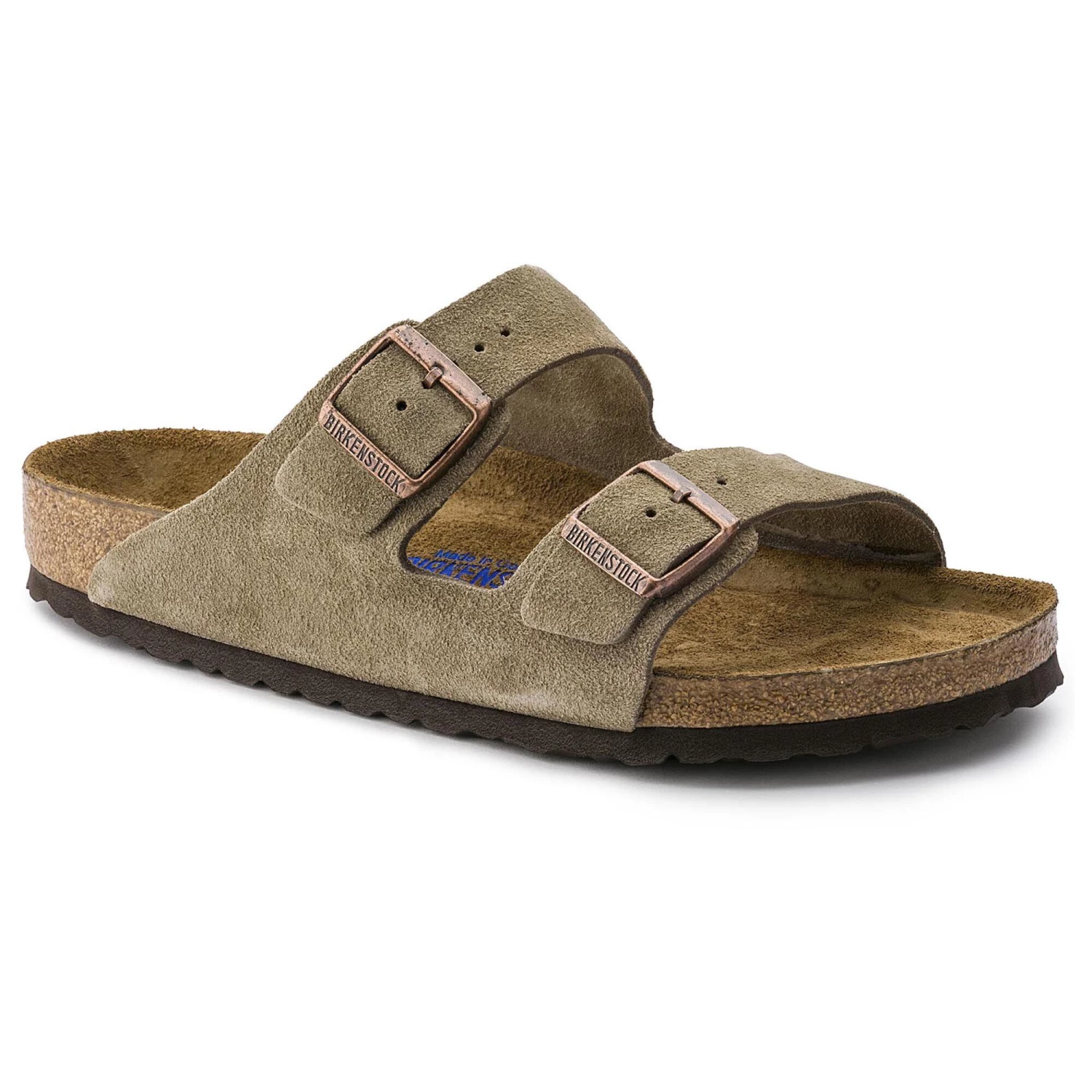 Birkenstock Arizona SFB Sandales Daim Cuir Regular, beige 3 Birkenstock Arizona SFB Sandales Daim Cuir Regular, beige