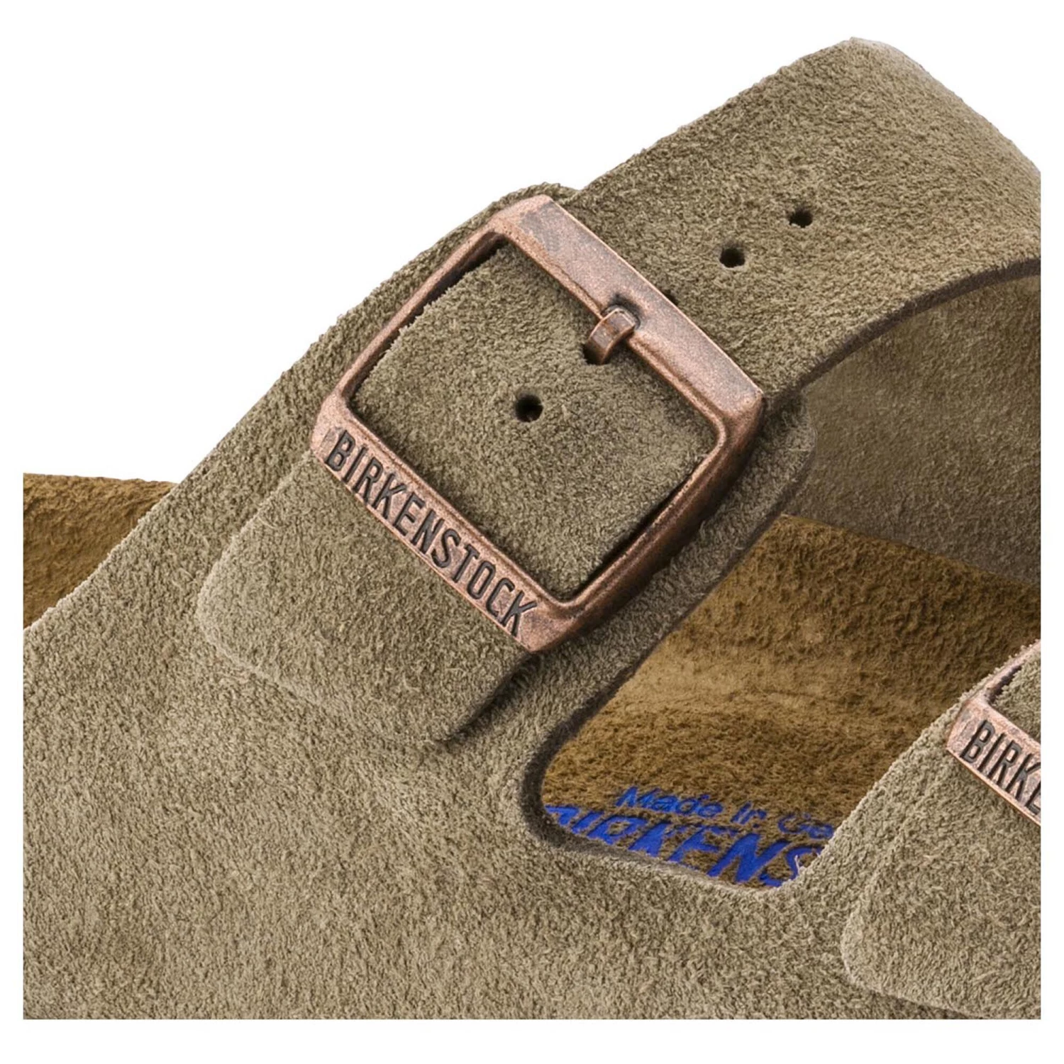 Birkenstock Arizona SFB Sandales Daim Cuir Regular, beige 4 Birkenstock Arizona SFB Sandales Daim Cuir Regular, beige – Image 2