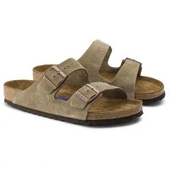 Birkenstock Arizona SFB Sandales Daim Cuir Regular, beige 9 Birkenstock Arizona SFB Sandales Daim Cuir Regular, beige -Chaussures loisir & Bottes Soldes birkenstock arizona sandals suede leather soft footbed regular taupe 3