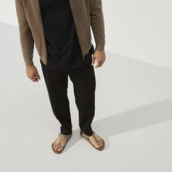 Birkenstock Gizeh Sandales à lanières Birko-Flor Birkibuc Regular Homme, beige -Chaussures loisir & Bottes Soldes birkenstock gizeh thong sandals birko flor birkibuc regular men gray taupe 6