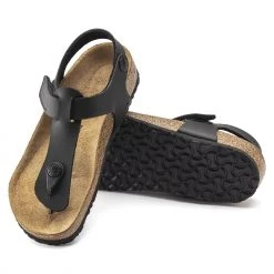 Birkenstock Kairo HL Sandales Birko-Flor Narrow Enfant, noir -Chaussures loisir & Bottes Soldes birkenstock kairo hl sandals birko flor narrow kids black 4