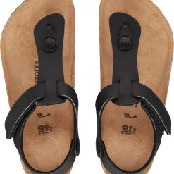 Birkenstock Kairo HL Sandales Birko-Flor Regular Enfant, noir -Chaussures loisir & Bottes Soldes birkenstock kairo hl sandals birko flor regular kids schwarz 3