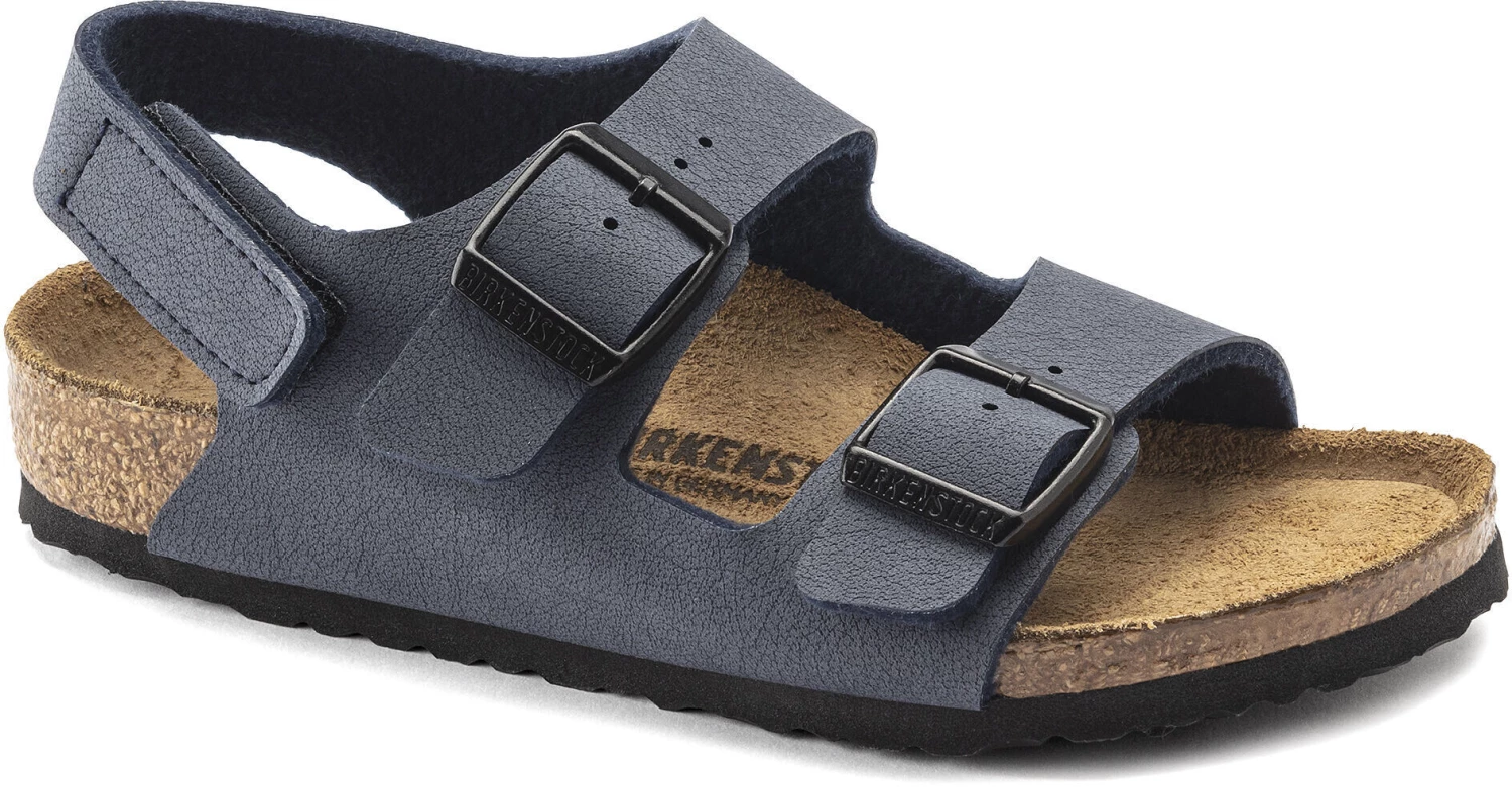 Birkenstock Milano HL Sandales Birko-Flor Birkibuc Regular Enfant, marron 3 Birkenstock Milano HL Sandales Birko-Flor Birkibuc Regular Enfant, marron
