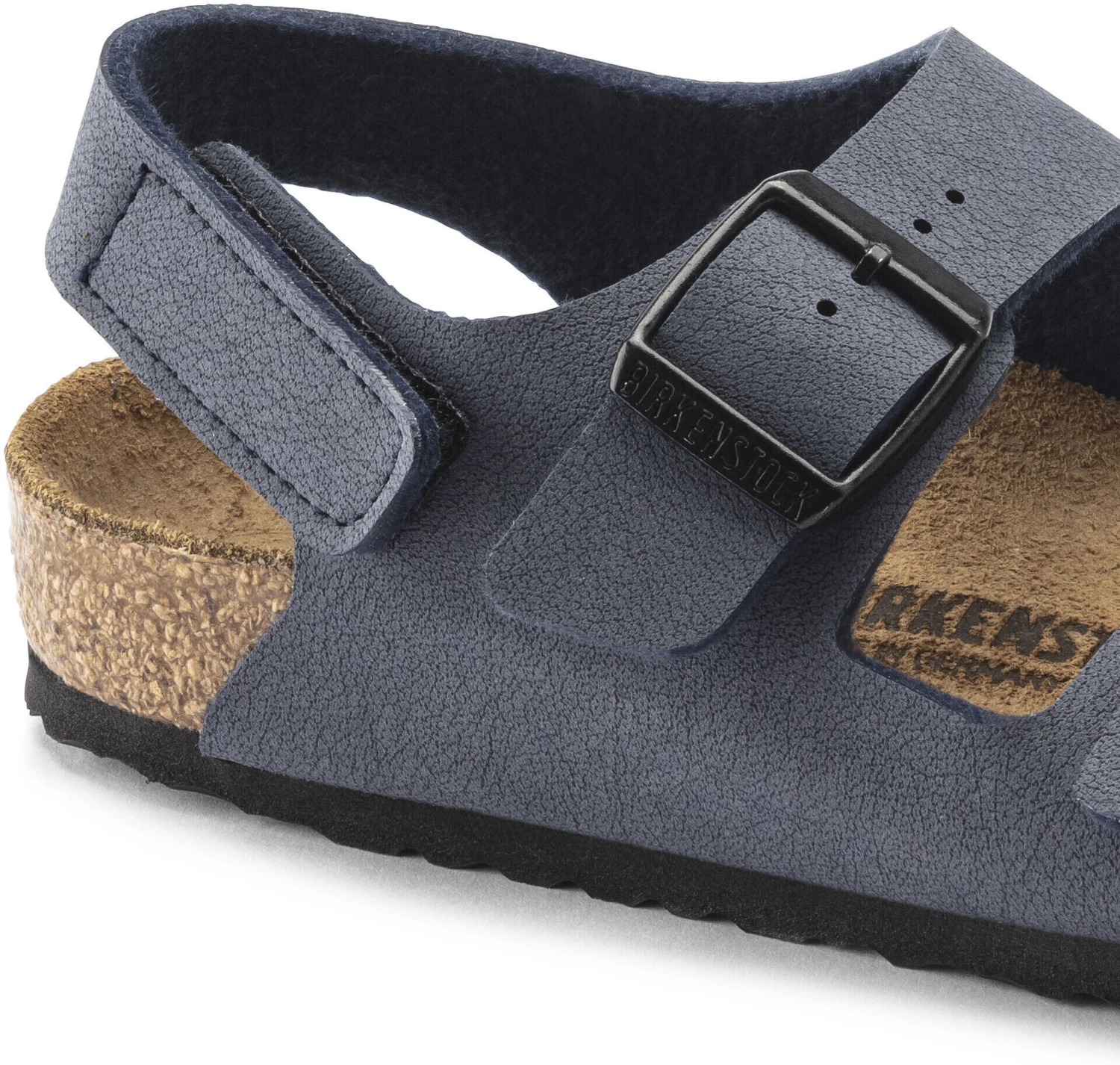 Birkenstock Milano HL Sandales Birko-Flor Birkibuc Regular Enfant, marron 4 Birkenstock Milano HL Sandales Birko-Flor Birkibuc Regular Enfant, marron – Image 2