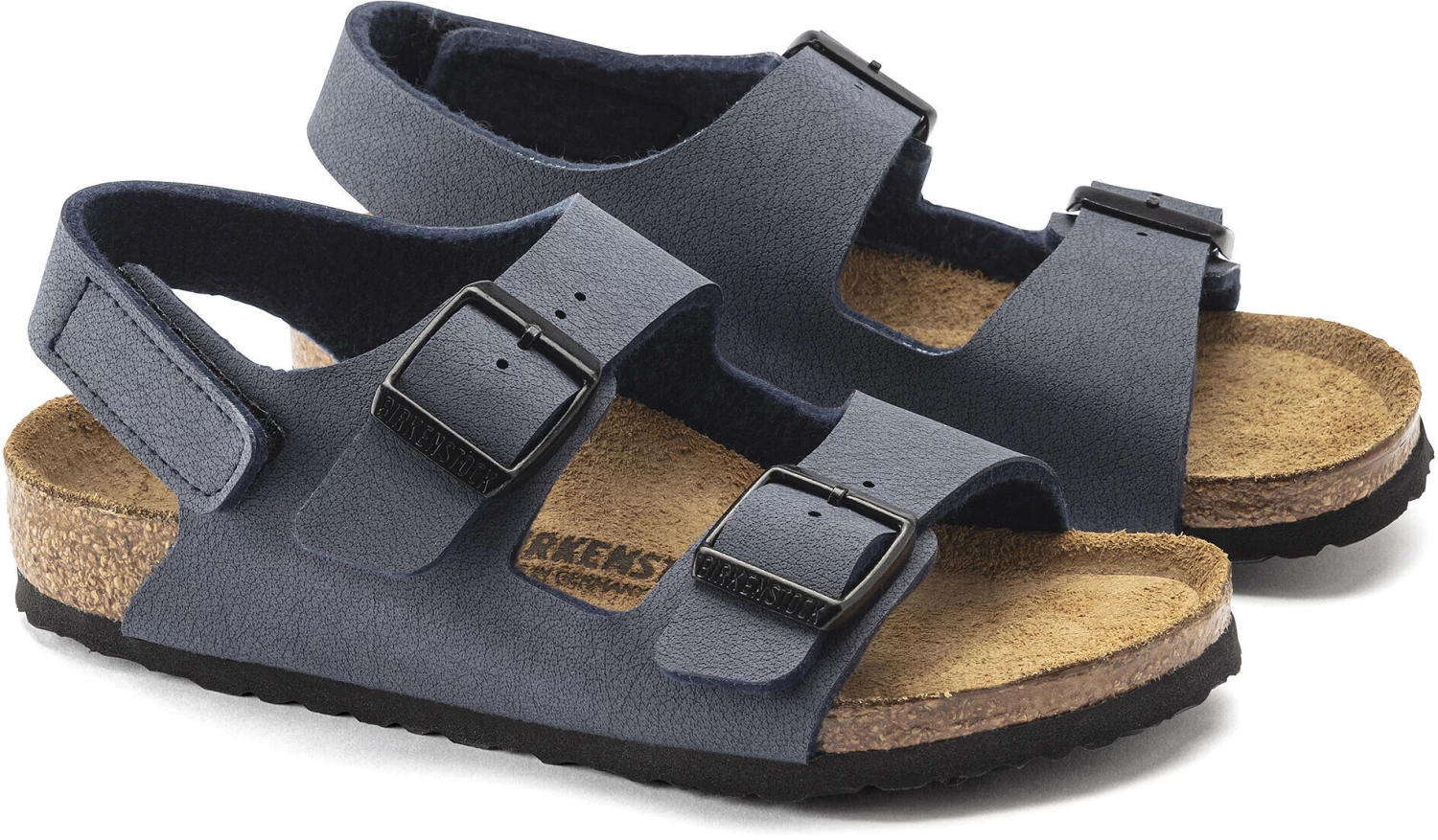 Birkenstock Milano HL Sandales Birko-Flor Birkibuc Regular Enfant, marron 5 Birkenstock Milano HL Sandales Birko-Flor Birkibuc Regular Enfant, marron – Image 3
