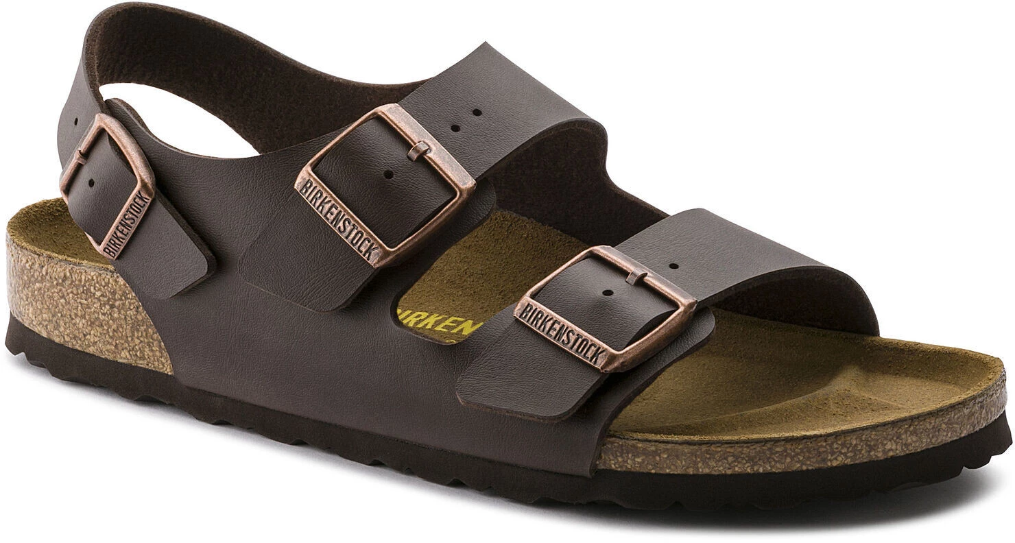 Birkenstock Milano Sandales Birko-Flor Regular, marron 3 Birkenstock Milano Sandales Birko-Flor Regular, marron