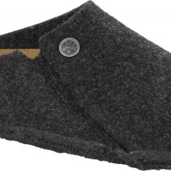 Birkenstock Zermatt Standard Sabots Feutre de laine Regular, gris