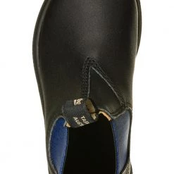 Blundstone 580 Boots en cuir Enfant, noir/bleu -Chaussures loisir & Bottes Soldes blundstone 580 shoes kids schwarz 3