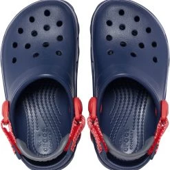 Crocs Classic All-Terrain Sabots Enfant, bleu -Chaussures loisir & Bottes Soldes crocs classic all terrain clogs kids navy 4 2