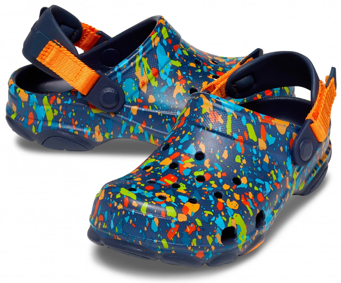 Crocs Classic All Terrain Terrazzo Sabots Enfant, bleu/Multicolore 5 Crocs Classic All Terrain Terrazzo Sabots Enfant, bleu/Multicolore – Image 3