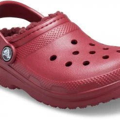 Crocs Classic Lined Crocs Enfant, bleu/gris