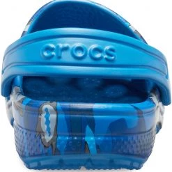Crocs Classic Shark Prescool Crocs Enfant, bleu -Chaussures loisir & Bottes Soldes crocs classic shark prescool clogs kids prep blue 5