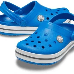 Crocs Crocband Sabots Enfant, bleu -Chaussures loisir & Bottes Soldes crocs crocband clogs kids bright cobalt charcoal 3 1