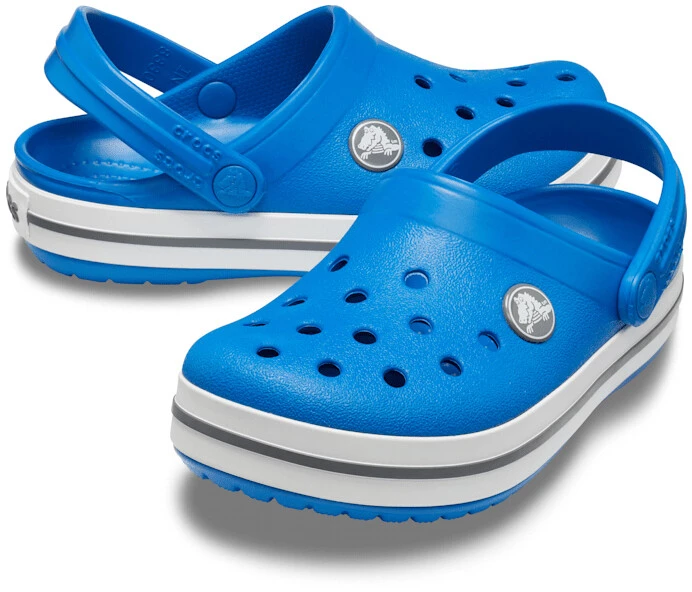 Crocs Crocband Sabots Enfant, bleu 5 Crocs Crocband Sabots Enfant, bleu – Image 3