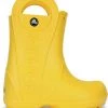 Crocs Handle It Bottes de pluie Enfant, rose -Chaussures loisir & Bottes Soldes crocs handle it rain boots kinder yellow 1