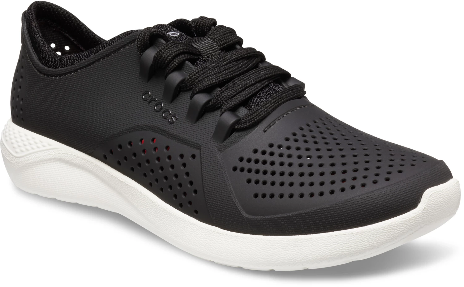 Crocs LiteRide Pacer Chaussures Femme, noir/blanc 3 Crocs LiteRide Pacer Chaussures Femme, noir/blanc
