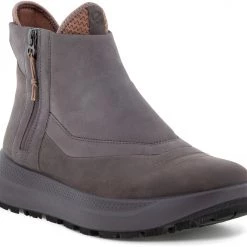 ECCO Solice Chaussures mi-hautes Zip Femme, beige