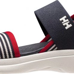 Helly Hansen Risor Sandales Femme, bleu/rouge