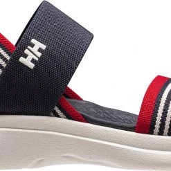 Helly Hansen Risor Sandales Femme, bleu/rouge -Chaussures loisir & Bottes Soldes helly hansen risor sandals women sapphire navy red 4