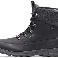 Icebug Adak Woolpower Michelin Bottes Femme, noir/gris