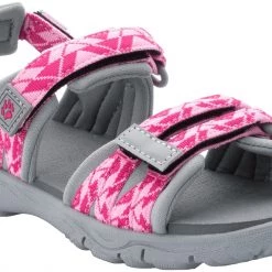 Jack Wolfskin 2 IN 1 Sandales Enfant, gris/rose
