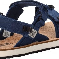 Jack Wolfskin Ecostride 2 Sandales Homme, bleu/beige -Chaussures loisir & Bottes Soldes jack wolfskin ecostride 2 sandals men blue cork 3