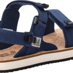 Jack Wolfskin Ecostride 2 Sandales Femme, bleu/beige 10 Jack Wolfskin Ecostride 2 Sandales Femme, bleu/beige -Chaussures loisir & Bottes Soldes jack wolfskin ecostride 2 sandals women blue cork 3