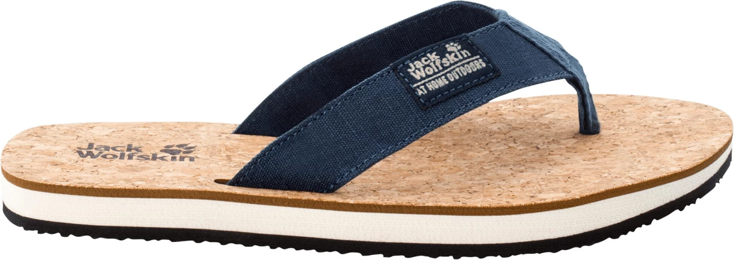 Jack Wolfskin Ecostride 2 Pantoufles Femme, bleu/beige 4 Jack Wolfskin Ecostride 2 Pantoufles Femme, bleu/beige – Image 2