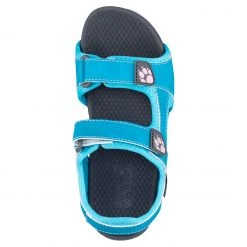Jack Wolfskin Outfresh Deluxe Sandales Enfant, bleu/gris -Chaussures loisir & Bottes Soldes jack wolfskin outfresh deluxe sandals kids blue grey 5 1