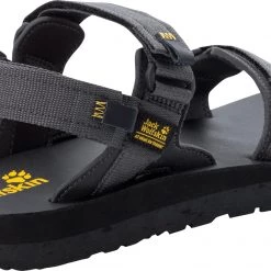 Jack Wolfskin Outfresh Sandales Homme, gris/noir -Chaussures loisir & Bottes Soldes jack wolfskin outfresh sandals men black burly yellow 3