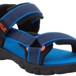 Jack Wolfskin Seven Seas 3 Chaussures Enfant, jaune/bleu