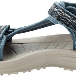 Jack Wolfskin Wave Breaker Sandales Femme, bleu/gris -Chaussures loisir & Bottes Soldes jack wolfskin wave breaker sandals women bluish grey rose 4