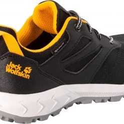 Jack Wolfskin Woodland Texapore Chaussures basses Enfant, noir -Chaussures loisir & Bottes Soldes jack wolfskin woodland texapore low shoes kids black burly yellow 3