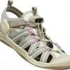 Keen Drift Creek H2 Sandales Femme, gris/rouge -Chaussures loisir & Bottes Soldes keen drift creek h2 sandals women plaza taupe ibis rose 1 1