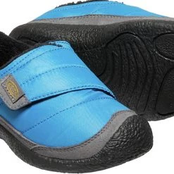 Keen Howser Low Wrap Pantoufles Enfant, bleu -Chaussures loisir & Bottes Soldes keen howser low wrap slippers kids brilliant blue steel grey 4 1