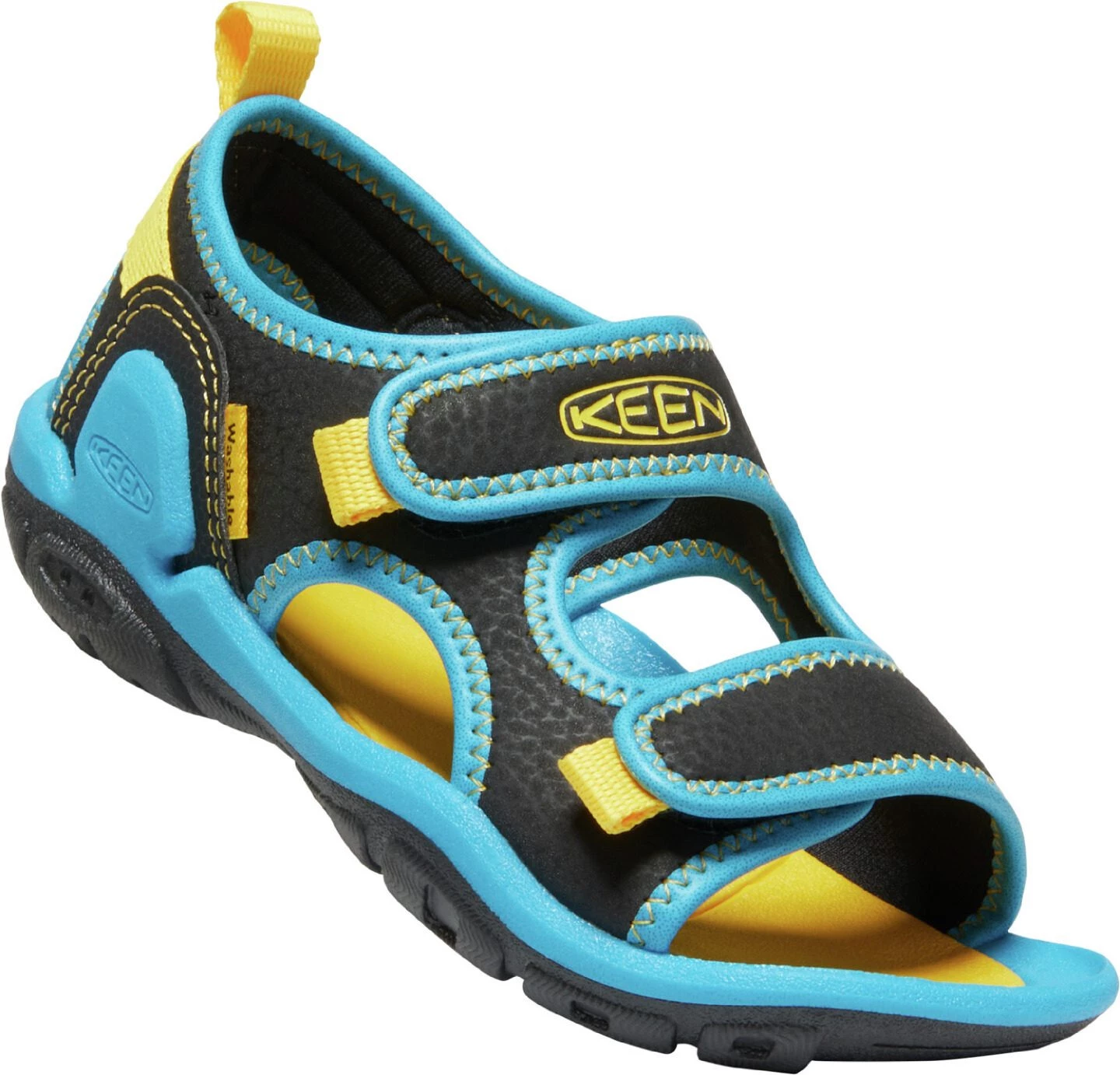 Keen Knotch Creek OT Sandales Enfant, bleu/jaune 3 Keen Knotch Creek OT Sandales Enfant, bleu/jaune