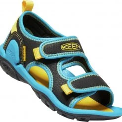 Keen Knotch Creek OT Sandales Enfant, noir/bleu