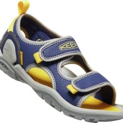 Keen Knotch Creek OT Sandales Adolescents, bleu/jaune