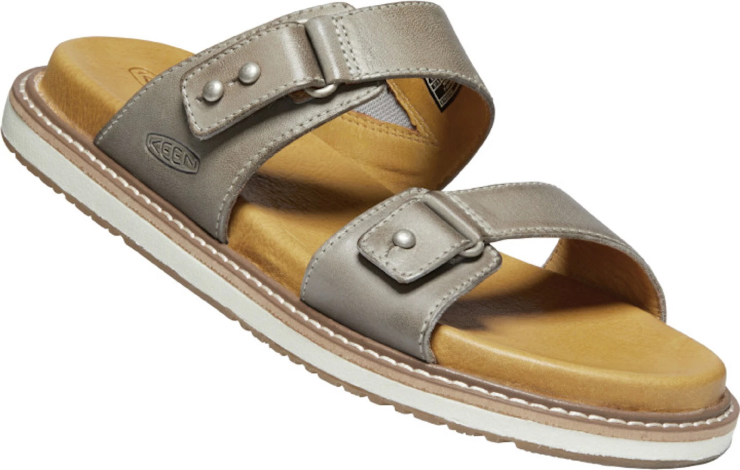 Keen Lana Slide Casual Sandales Femme, gris/beige 3 Keen Lana Slide Casual Sandales Femme, gris/beige