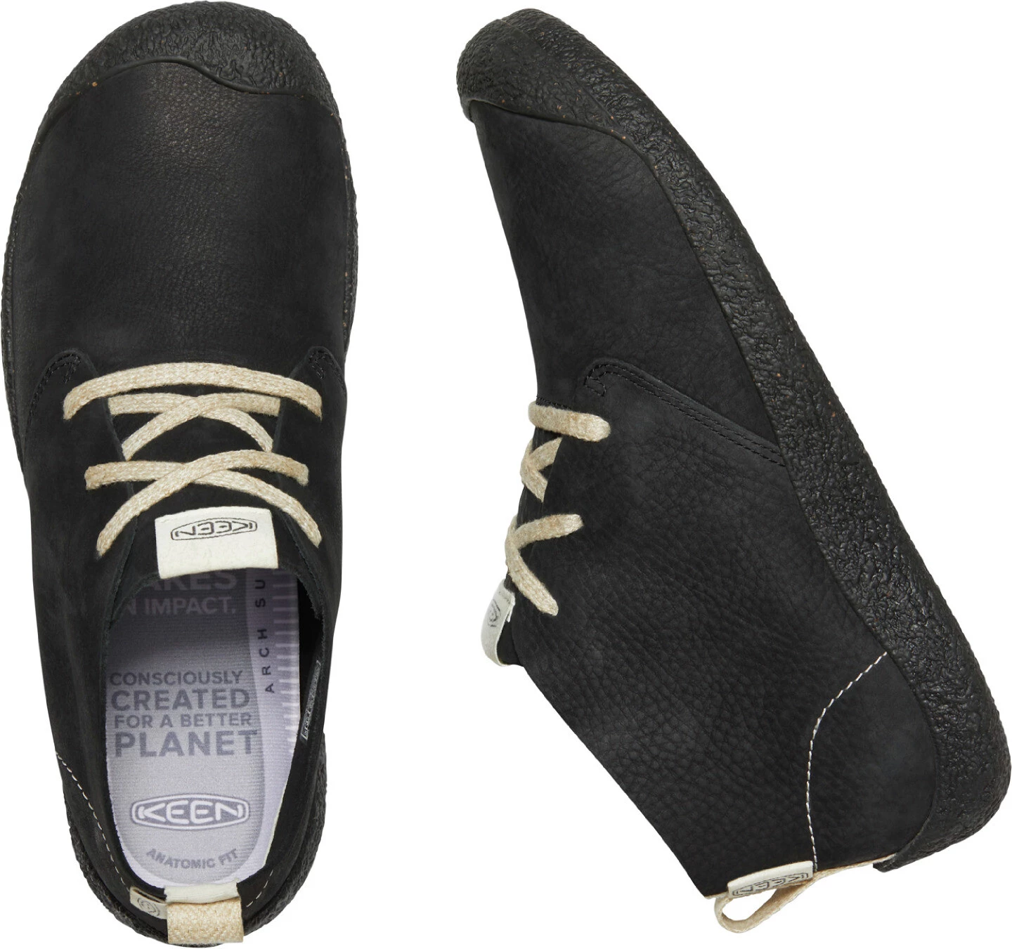 Keen Mosey Chukka Leather Chaussures Homme, noir 6 Keen Mosey Chukka Leather Chaussures Homme, noir – Image 4