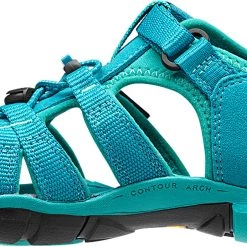 Keen Seacamp II CNX Chaussures Adolescents, bleu -Chaussures loisir & Bottes Soldes keen seacamp ii cnx sandals youth baltic caribbean sea 2 8