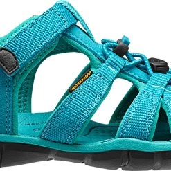Keen Seacamp II CNX Chaussures Adolescents, noir/bleu 10 Keen Seacamp II CNX Chaussures Adolescents, noir/bleu -Chaussures loisir & Bottes Soldes keen seacamp ii cnx sandals youth baltic caribbean sea 3 1