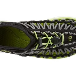 Keen Uneek O2 Chaussures Enfant, noir/gris -Chaussures loisir & Bottes Soldes keen uneek o2 sandals youth black macaw 5